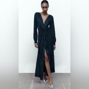 NWT Zara Wrap Dress. Size M